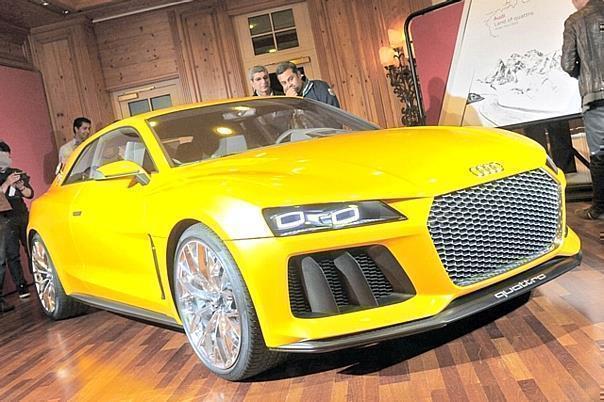 Der neue Sportwagen Audi-Quattro kommt auf Basis des A6.  Foto: dpp-AutoReporter 